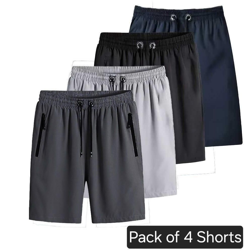 Combo of 3 Men's Cotton Shorts