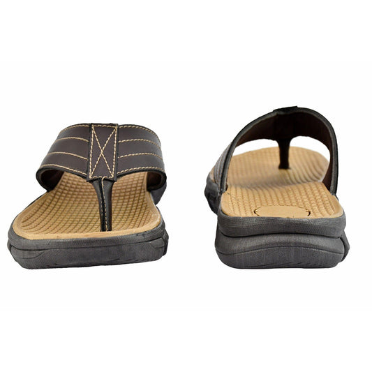 Genuine Leather Men's Daily Wear Slippers