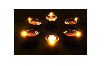 Automatic Water Sensor LED Diyas (Pack of 6/12/18/24)