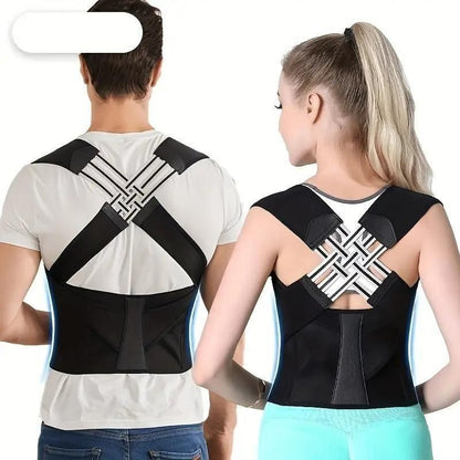 Adjustable Back Posture Corrector/ Pain Relief Support Belt for Men & Women