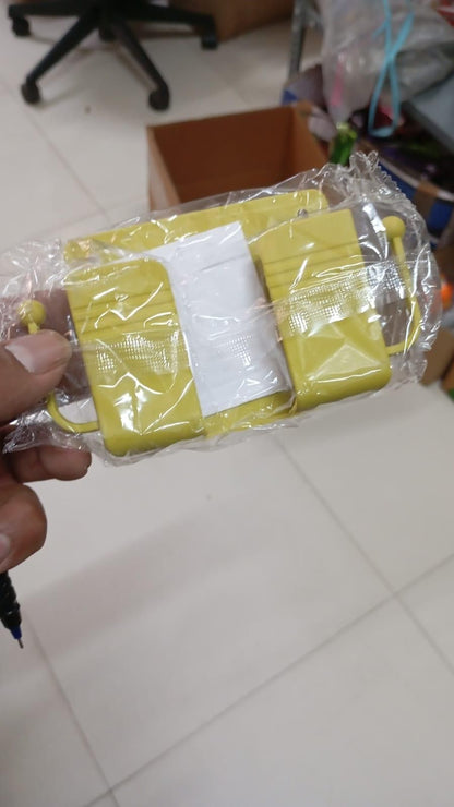 Wall Mobile Holder With Adhesive Strips (Pack of 4 & 8)